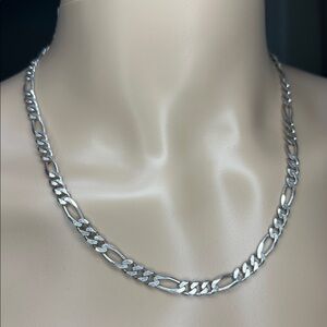Figaro Silver Chain Necklace
